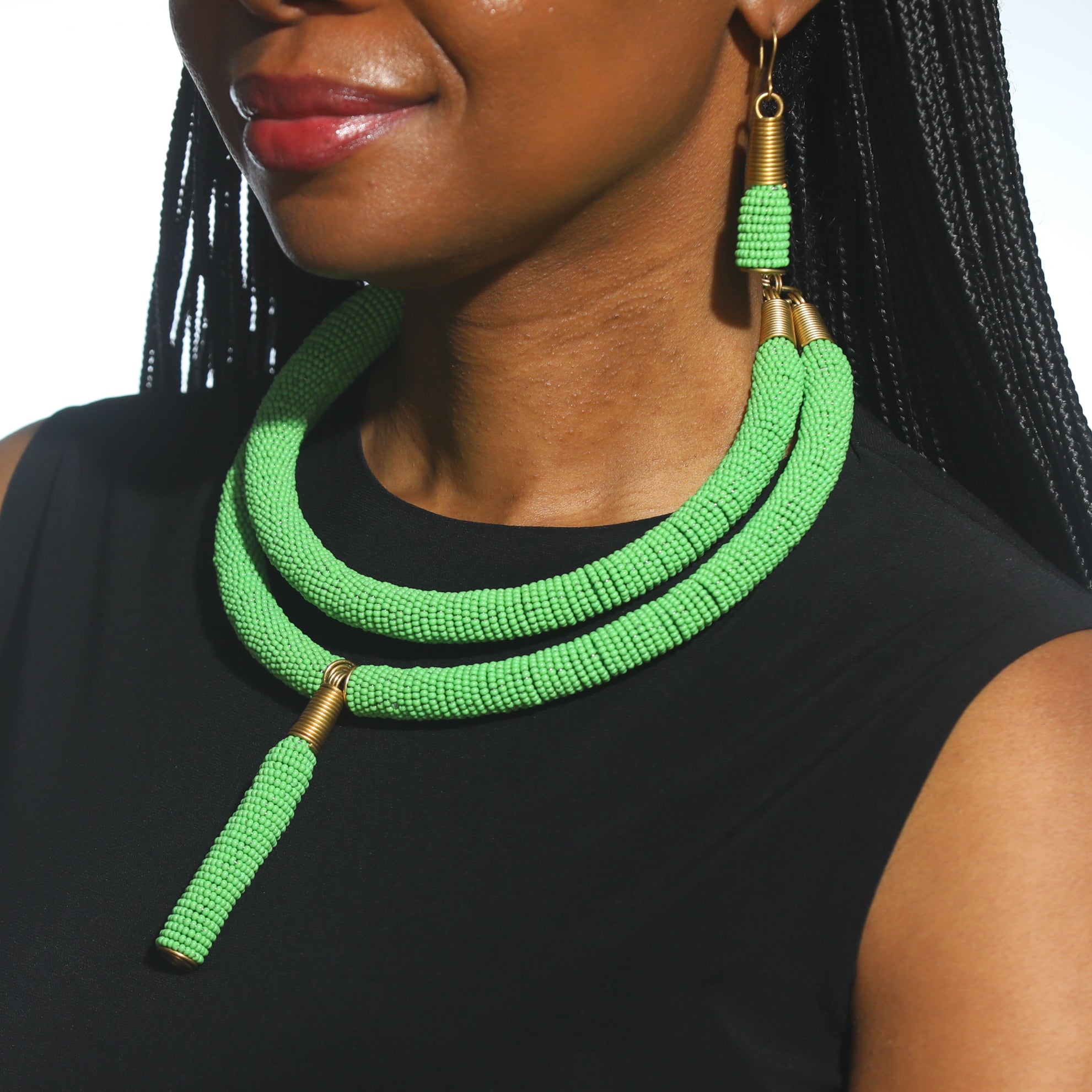 A perfect pair of earrings for a fashion-conscious friend who appreciates handmade jewelry's unique beauty and quality craftsmanship.