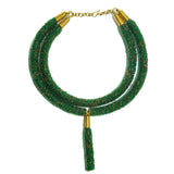 Pair the Ayanna necklace with the matching earrings to have all eyes fixated on your bold and daring style.