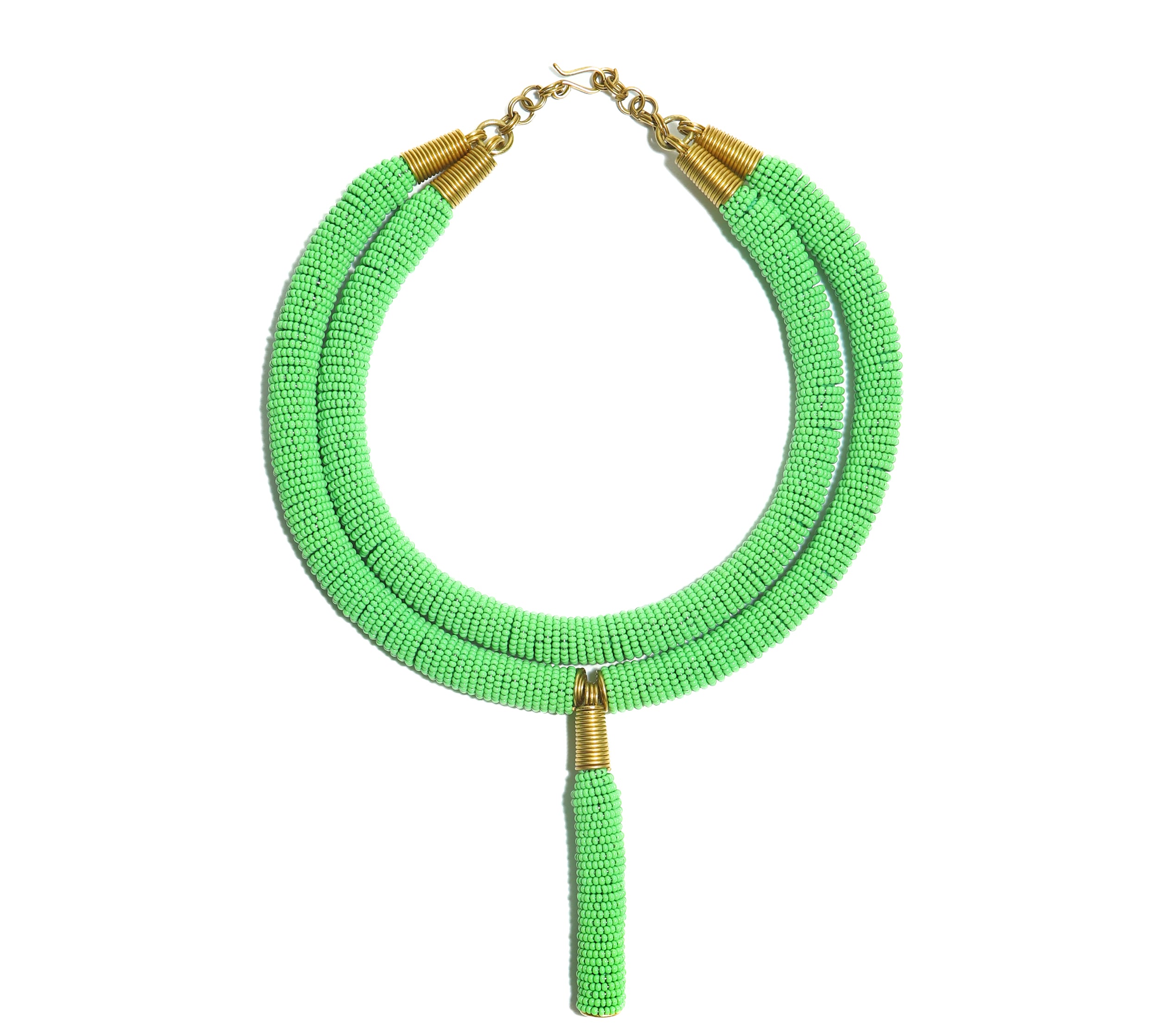 Pair the Ayanna necklace with the matching earrings to have all eyes fixated on your bold and daring style.