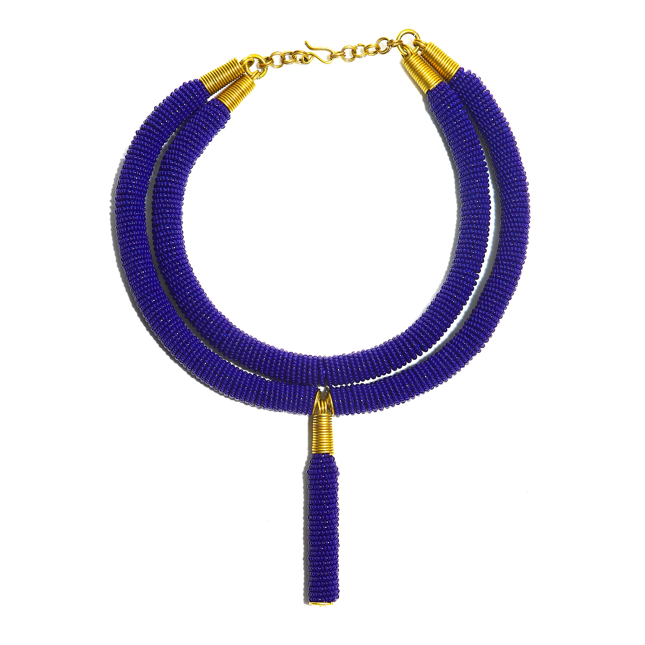 Pair the Ayanna necklace with the matching earrings to have all eyes fixated on your bold and daring style.