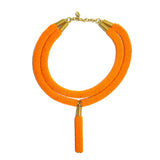 Pair the Ayanna necklace with the matching earrings to have all eyes fixated on your bold and daring style.