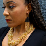 The refined shape and airy feel of these stunning beaded earrings make them easy to wear no matter where life takes you.