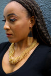 The refined shape and airy feel of these stunning beaded earrings make them easy to wear no matter where life takes you.