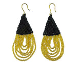 The refined shape and airy feel of these stunning beaded earrings make them easy to wear no matter where life takes you.