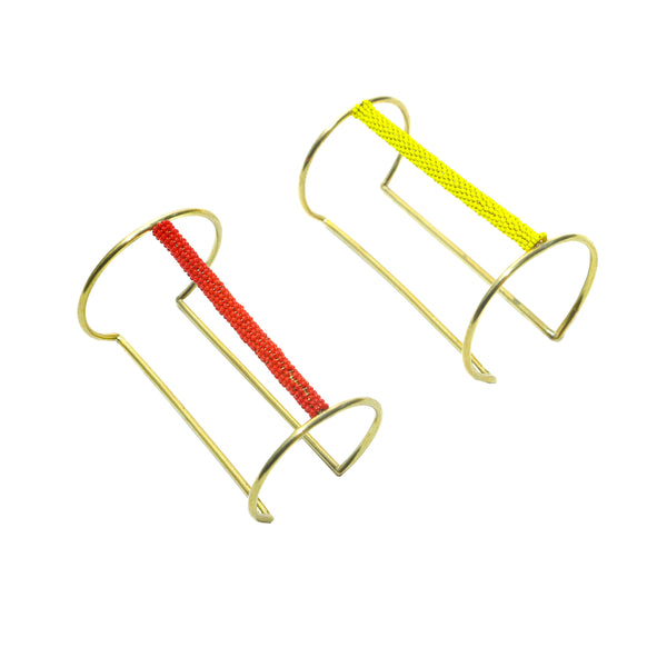 Penzi cuff bracelet. A daring and bold adornment for any occasion. Handmade with love! 